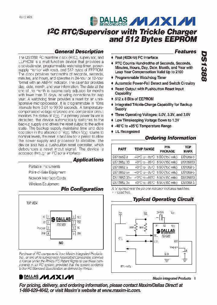 DS1388_1092839.PDF Datasheet