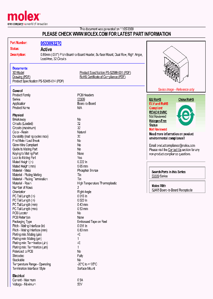 53309-3270_1672266.PDF Datasheet