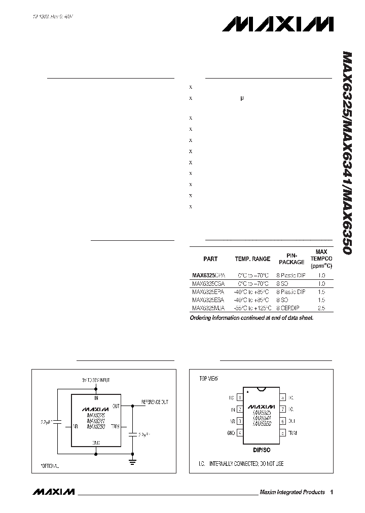 MAX6341_1113621.PDF Datasheet