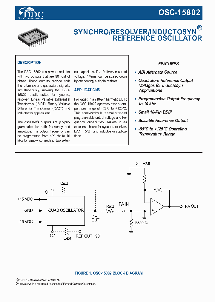 OSC-15802-100Q_1119404.PDF Datasheet