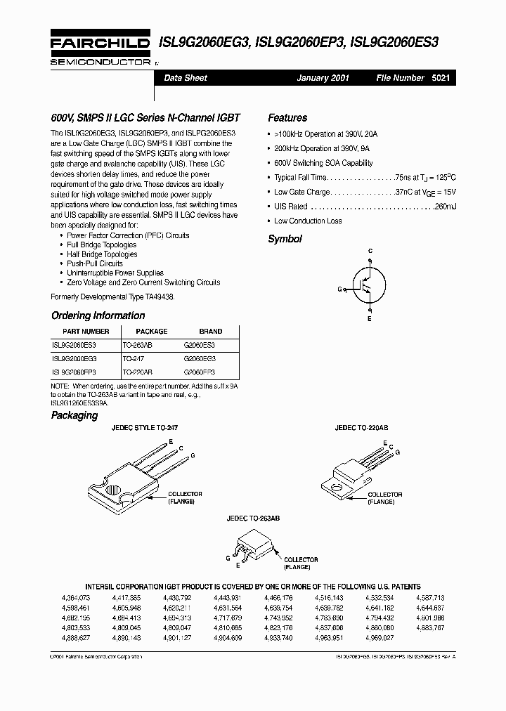 ISL9G2060EP3_1129526.PDF Datasheet