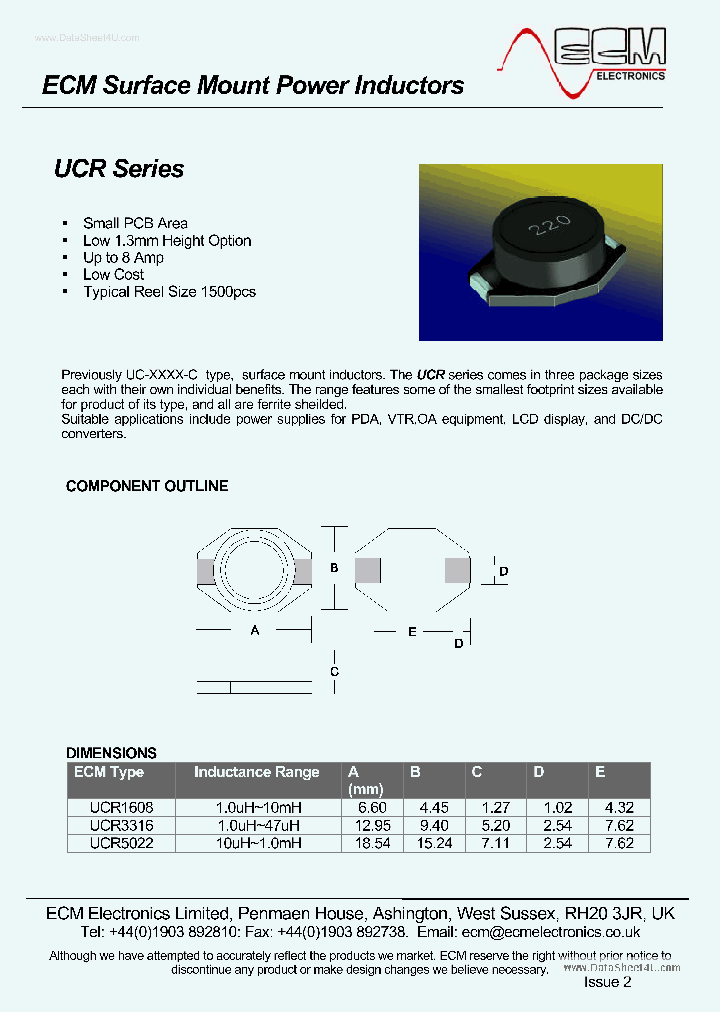 UCR1608_1661102.PDF Datasheet