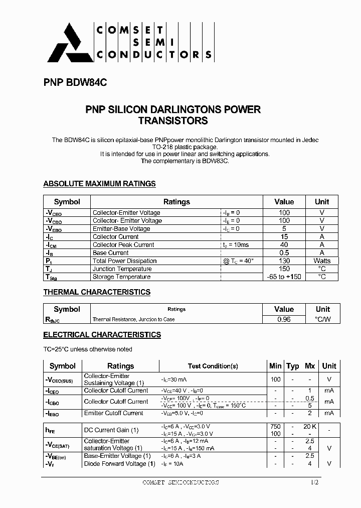 BDW84C_1688736.PDF Datasheet