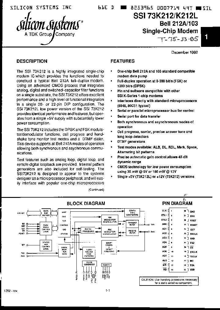 SSI73K212-IP_1154316.PDF Datasheet