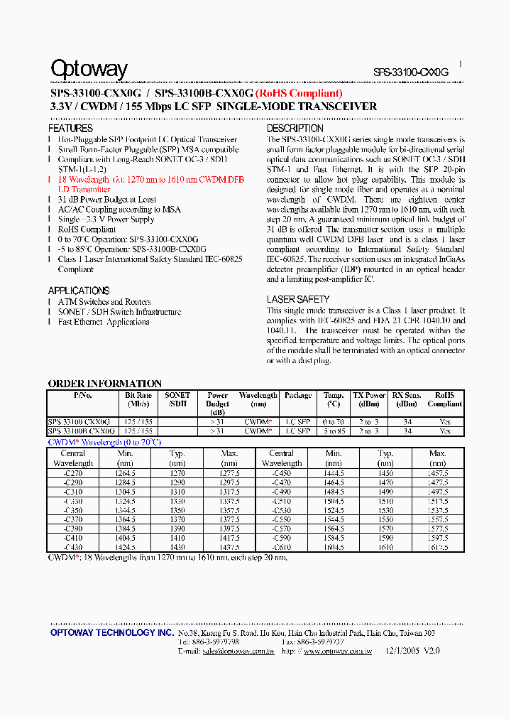 SPS-33100-CXX0G_1219297.PDF Datasheet