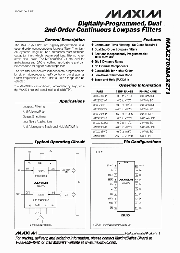 MAX270_1704773.PDF Datasheet