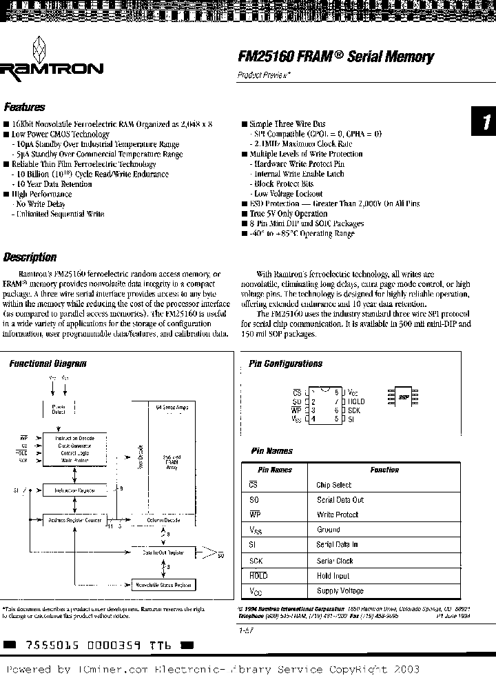 FM25160-PS_1215888.PDF Datasheet