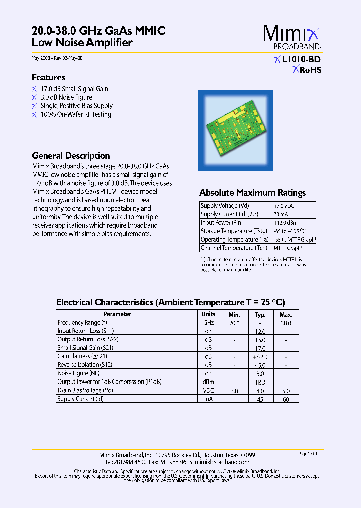 XL1010-BD08_1710186.PDF Datasheet