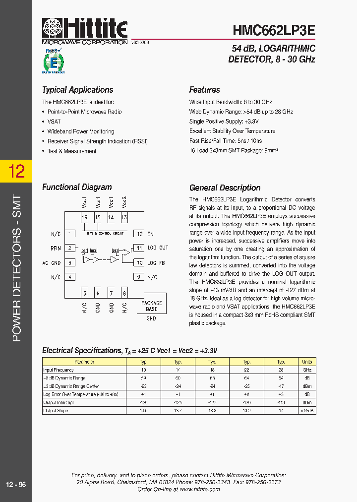 HMC662LP309_1710751.PDF Datasheet