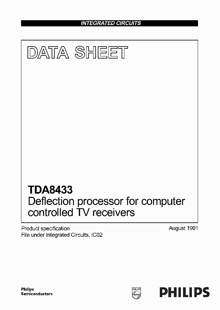 TDA8433_1712867.PDF Datasheet