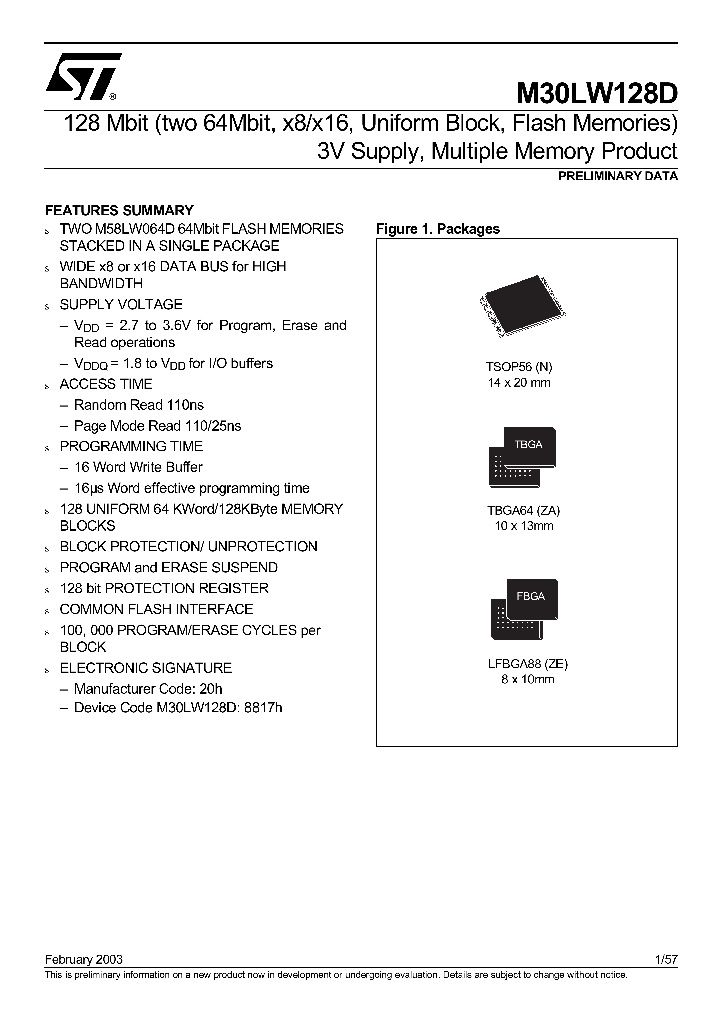M30LW128D_1334291.PDF Datasheet