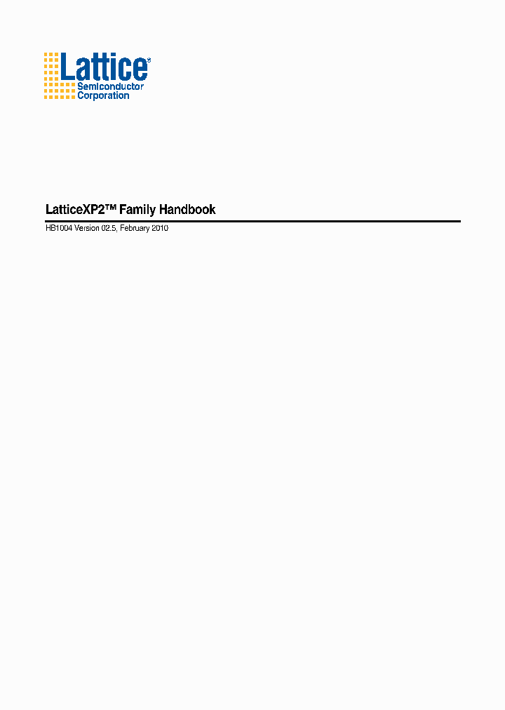LFXP2-8E-5FT256I_1352935.PDF Datasheet