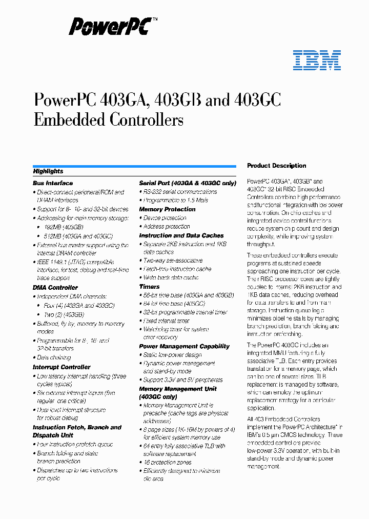 POWERPC403GA_1365640.PDF Datasheet