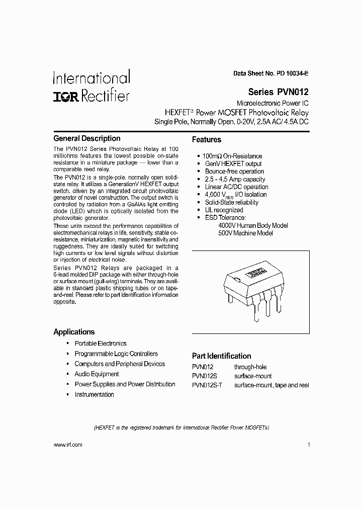 PVN012S_1374789.PDF Datasheet