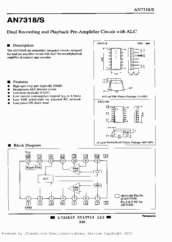 AN7318S_1377084.PDF Datasheet