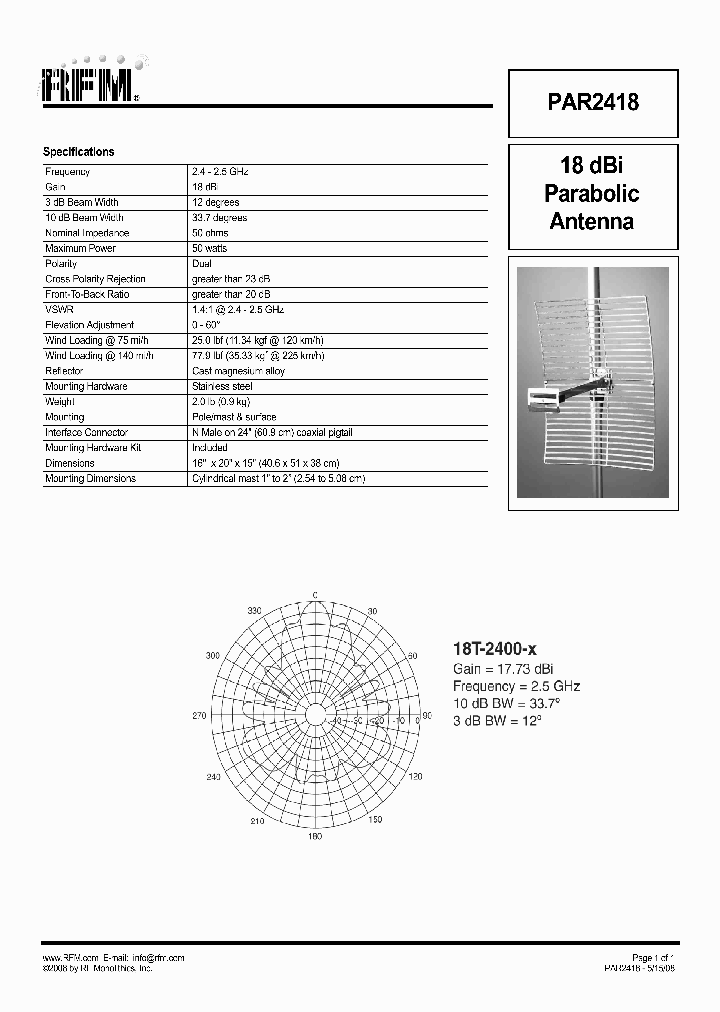 PAR2418_1395732.PDF Datasheet