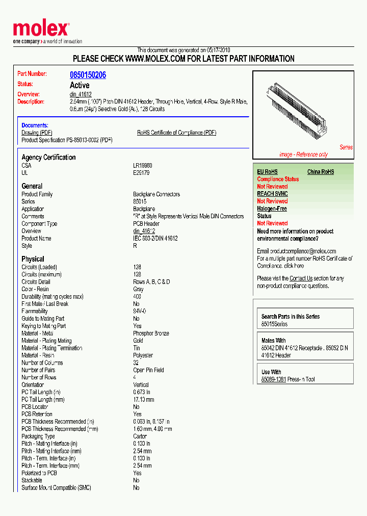 85015-0206_1732087.PDF Datasheet