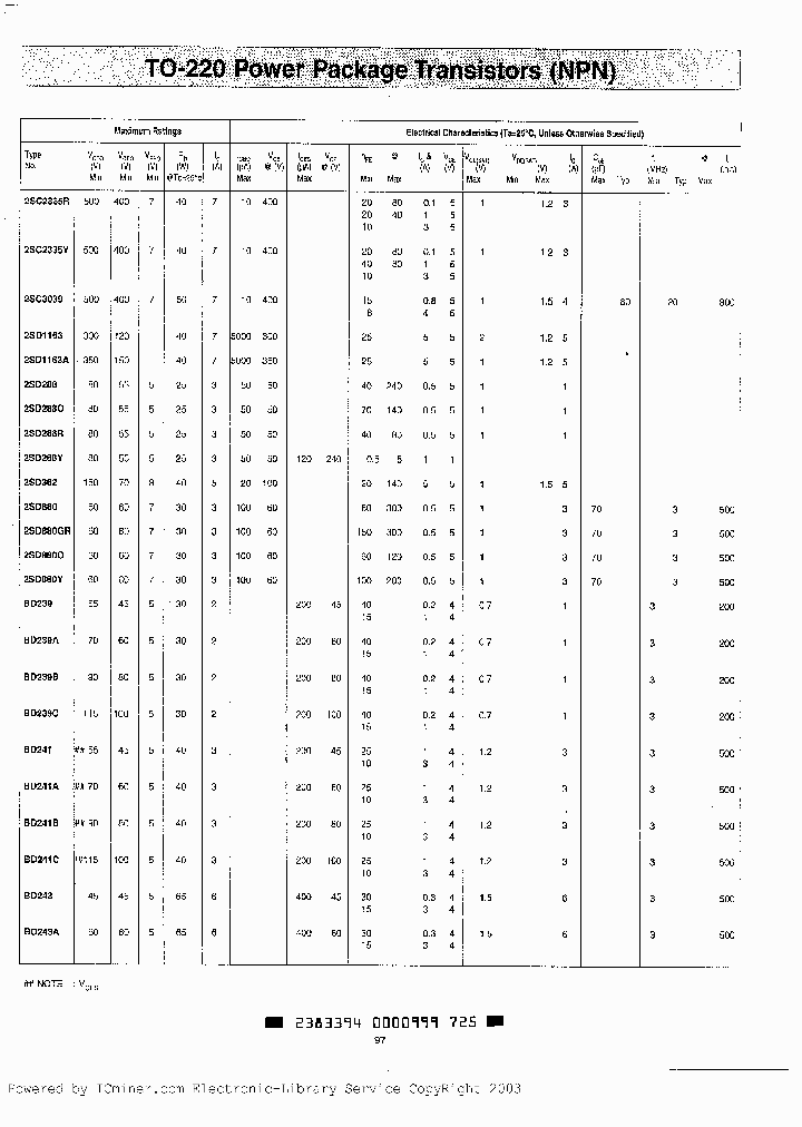 2SC2335Y_1431986.PDF Datasheet