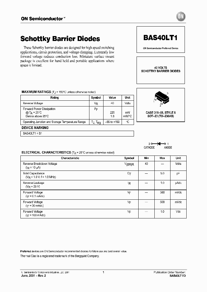 BAS40LT1-D_1743006.PDF Datasheet