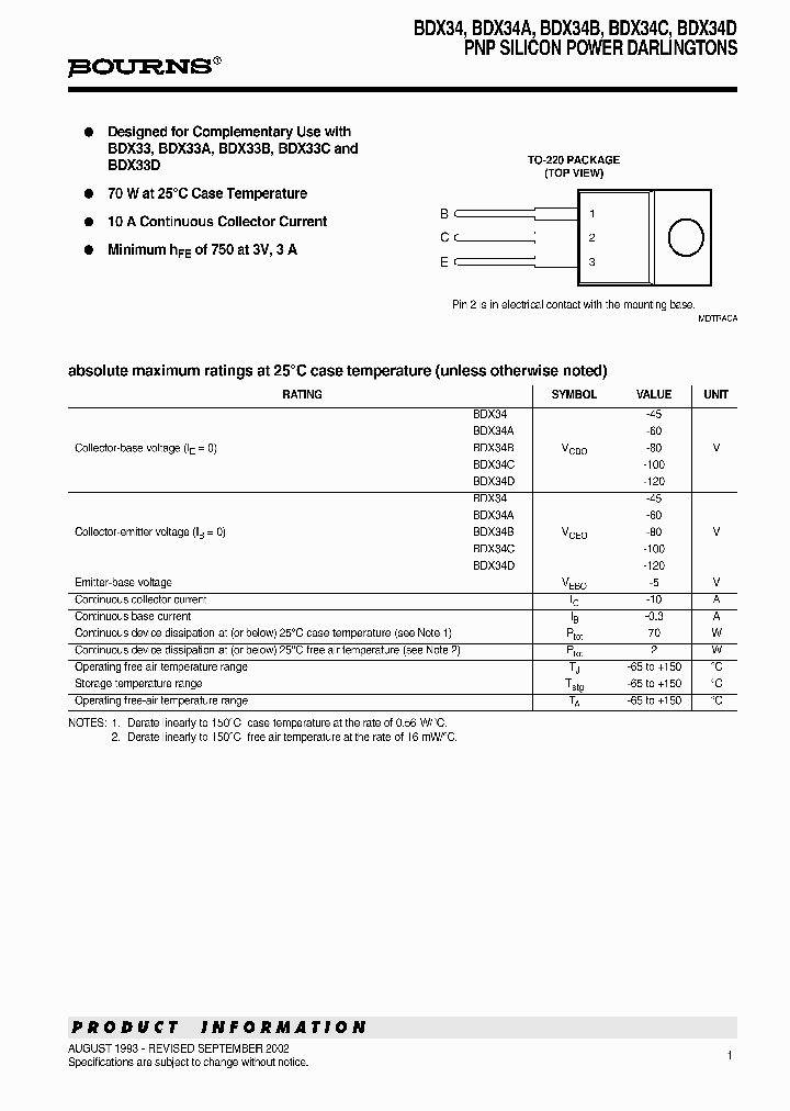 BDX34D_1430908.PDF Datasheet