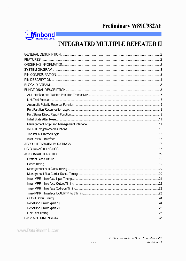 W89C982AF_1744362.PDF Datasheet