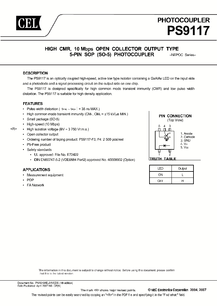 PS9117-F3-AX_1476554.PDF Datasheet