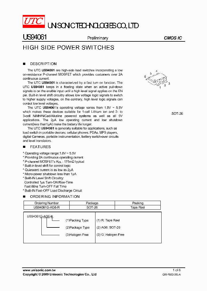 US94061G-AG6-R_1769778.PDF Datasheet