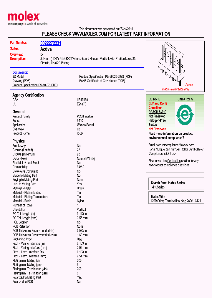 22-27-2231_1783338.PDF Datasheet