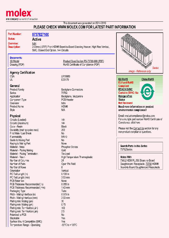 73782-7100_1785582.PDF Datasheet