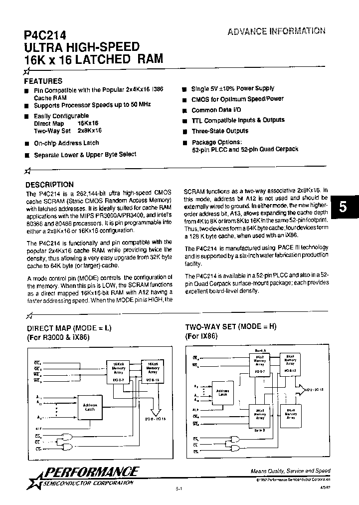 P4C214-13PP52C_1496886.PDF Datasheet