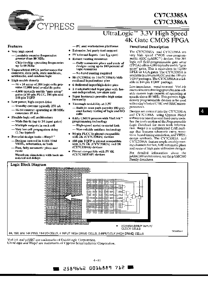 CY7C3385A-1JI_1550614.PDF Datasheet