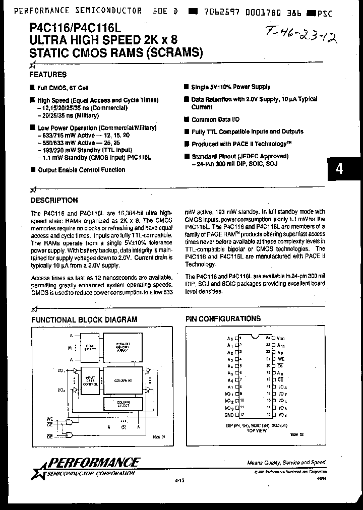 P4C116L-35PC_1561357.PDF Datasheet