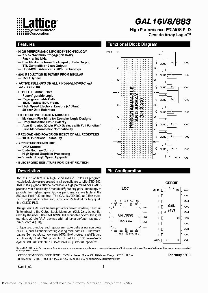 GAL16V8D-7LR883_1571545.PDF Datasheet