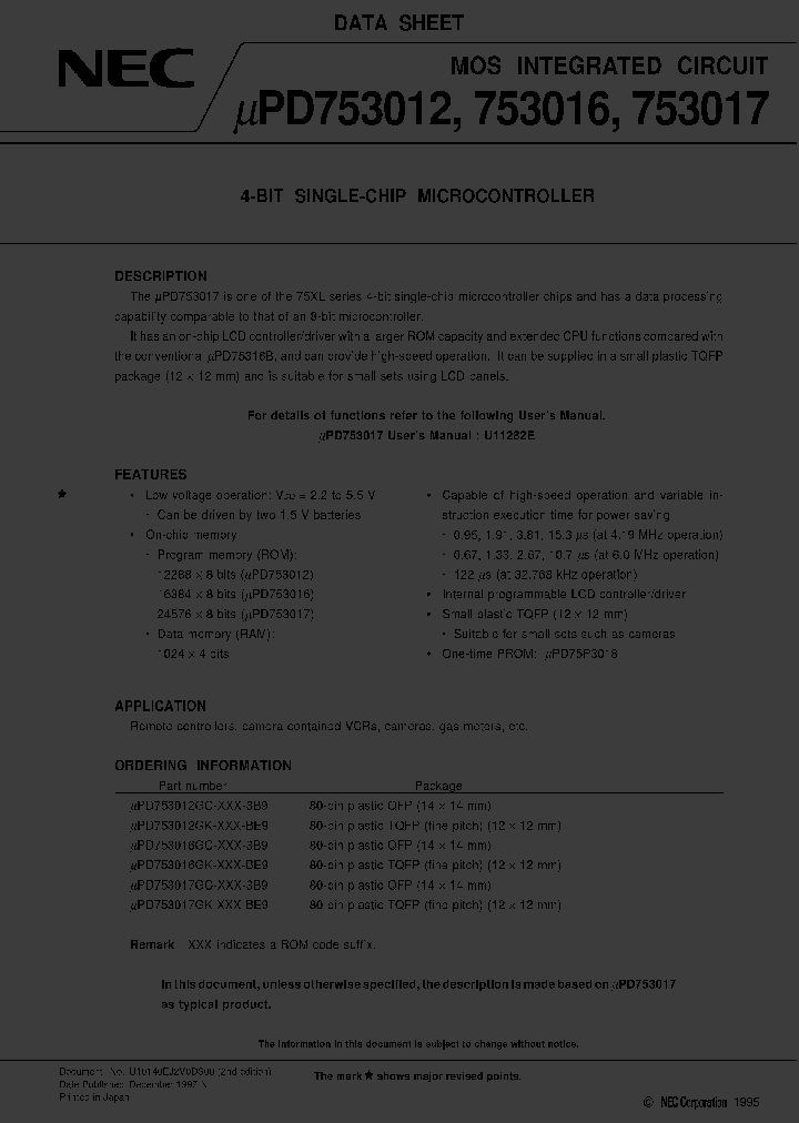 UPD753012GK-XXX-BE9_1586417.PDF Datasheet