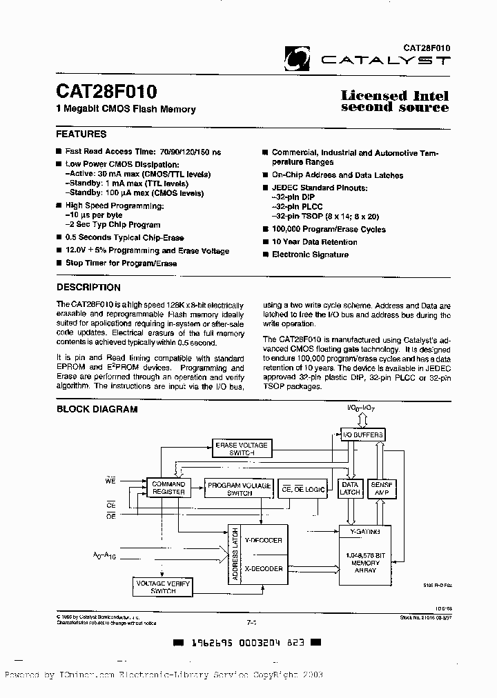 CAT28F010T14I-90_1636954.PDF Datasheet