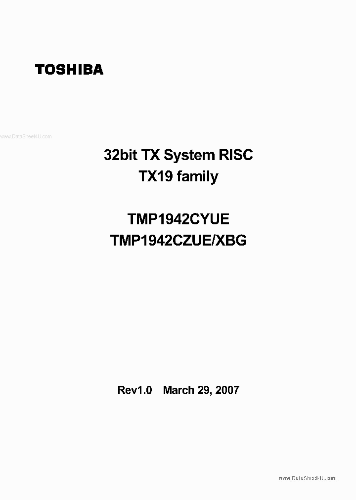 TMP1942CYUE_1812207.PDF Datasheet