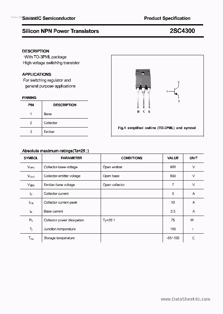 2SC4300_1832321.PDF Datasheet