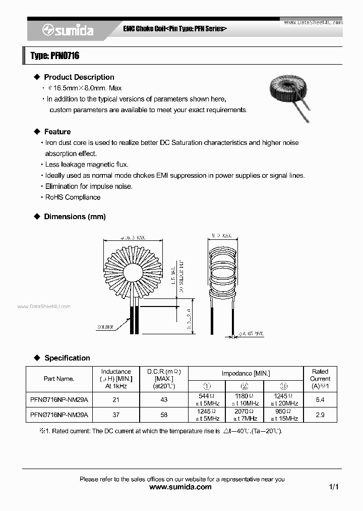 PFN0716_1828203.PDF Datasheet