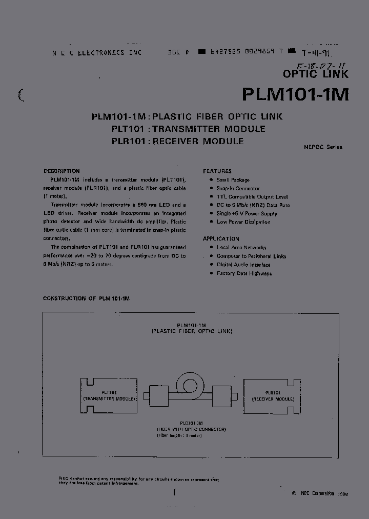 PLM101-1M_1670035.PDF Datasheet