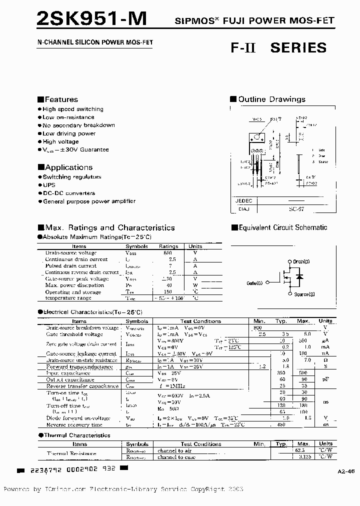 2SK951M_1662914.PDF Datasheet