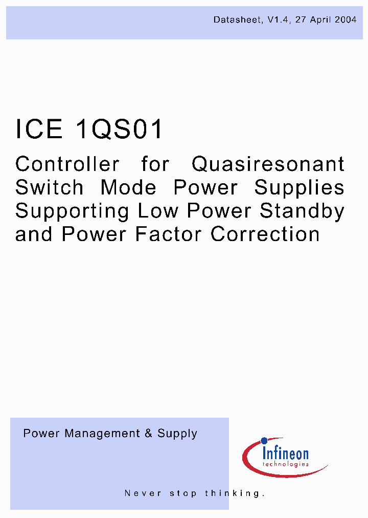 ICE1QS01G_1850346.PDF Datasheet