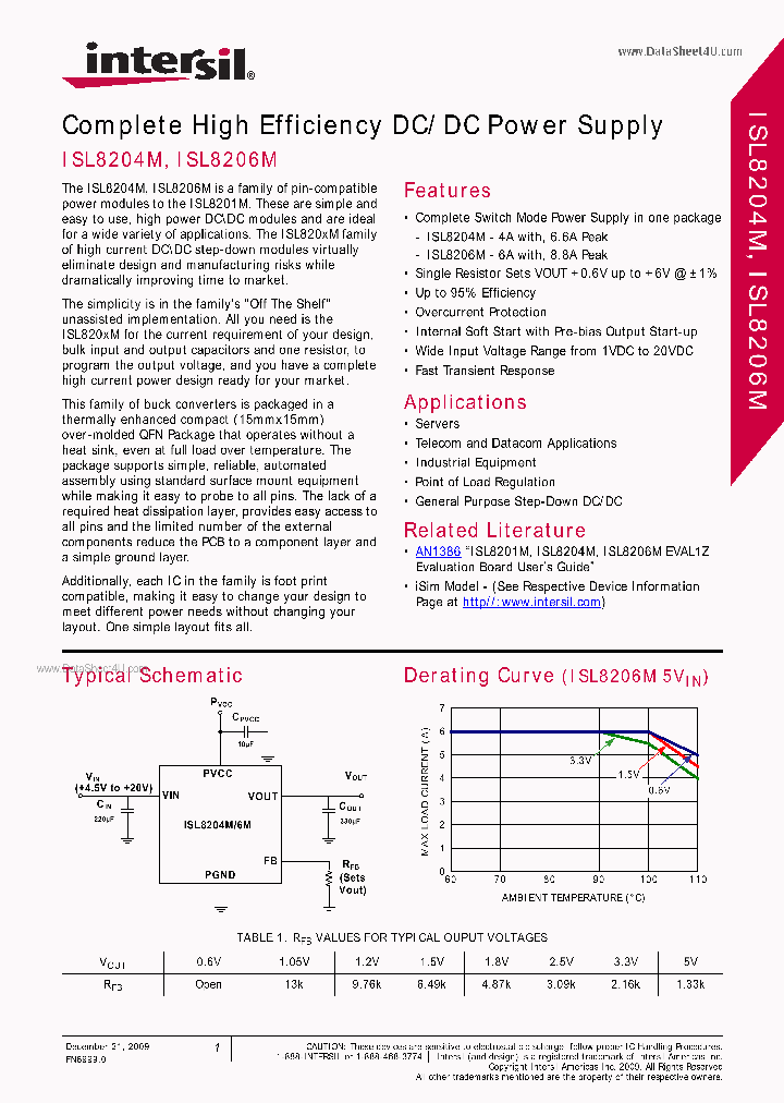 ISL8204M_1865142.PDF Datasheet