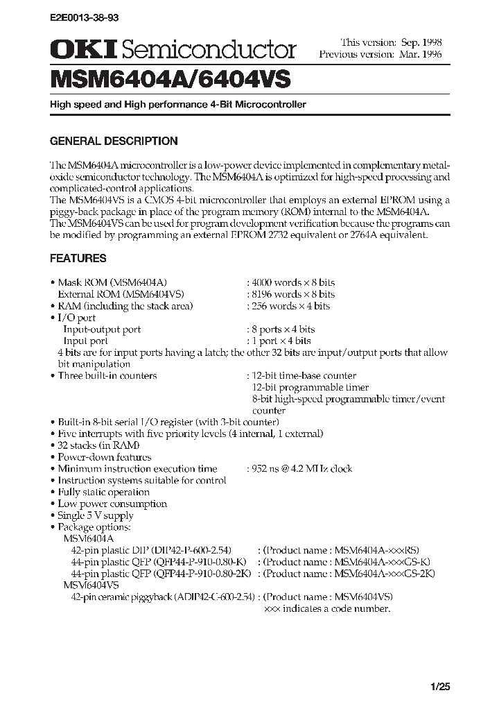 MSM6404_1868186.PDF Datasheet