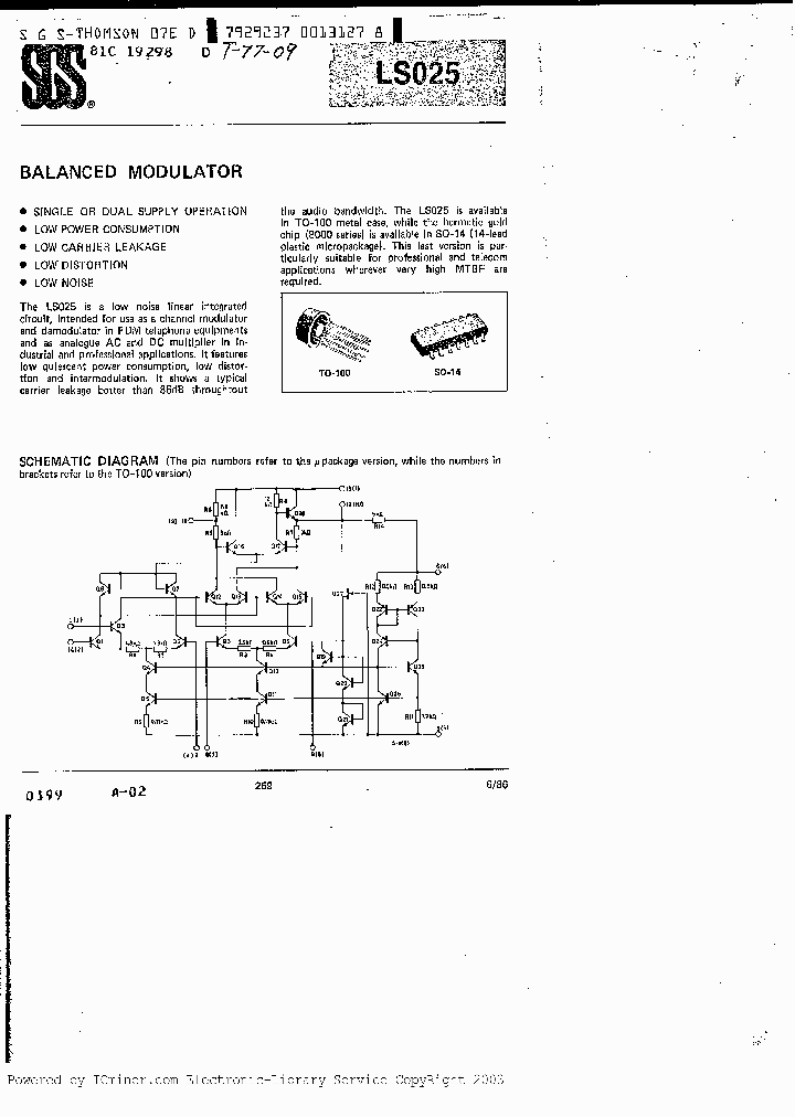 LS8025M_1691288.PDF Datasheet