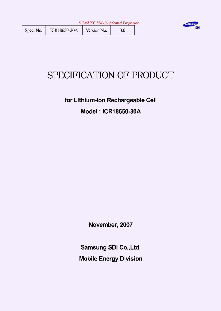 ICR18650-30A_1874844.PDF Datasheet