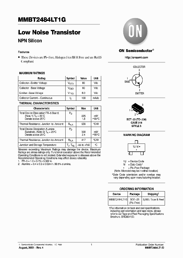 MMBT2484LT1G_1884304.PDF Datasheet