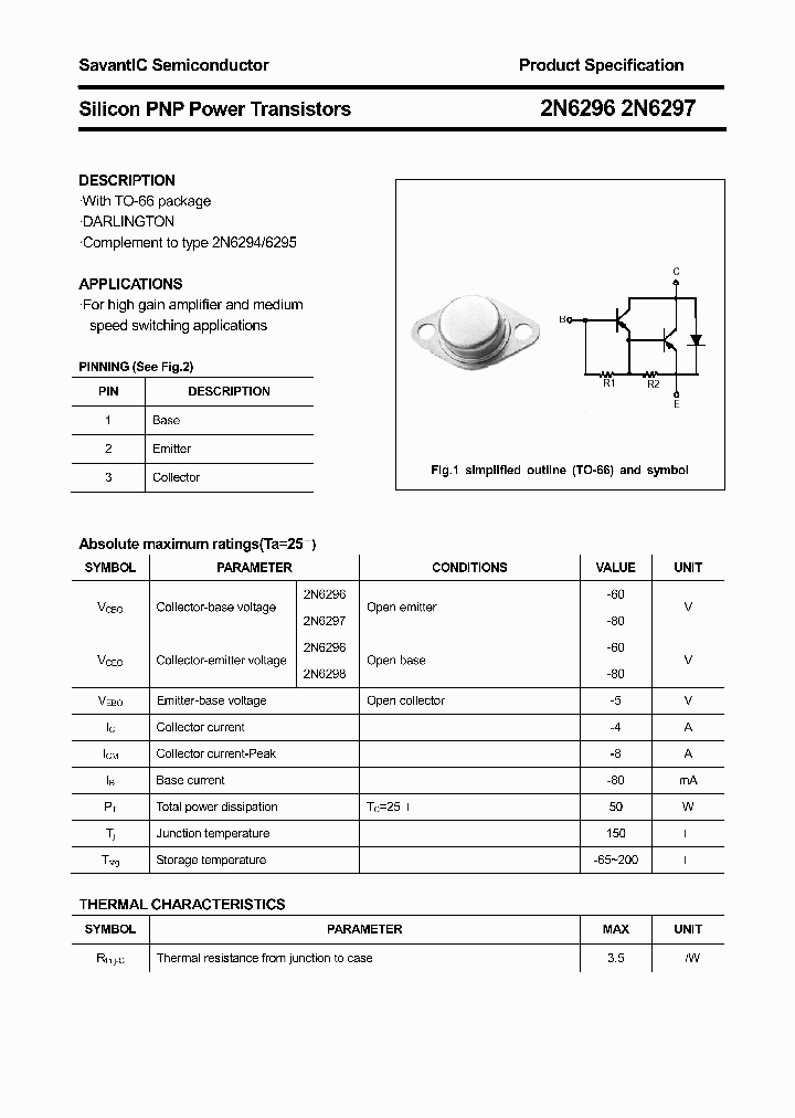 2N6296_1888715.PDF Datasheet