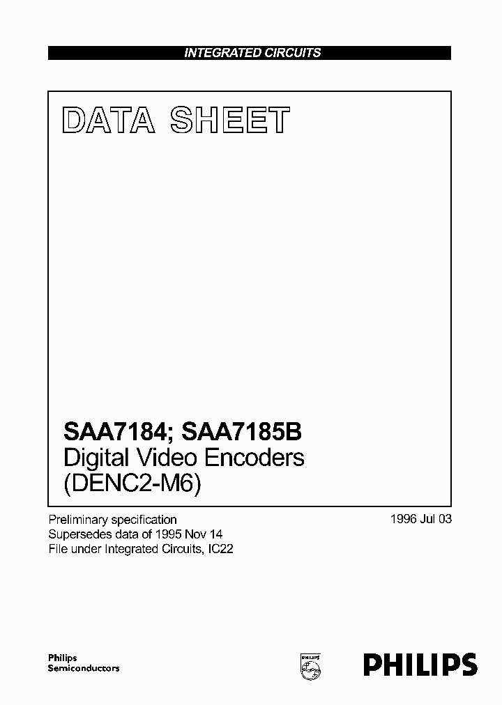 SAA7184_1889683.PDF Datasheet