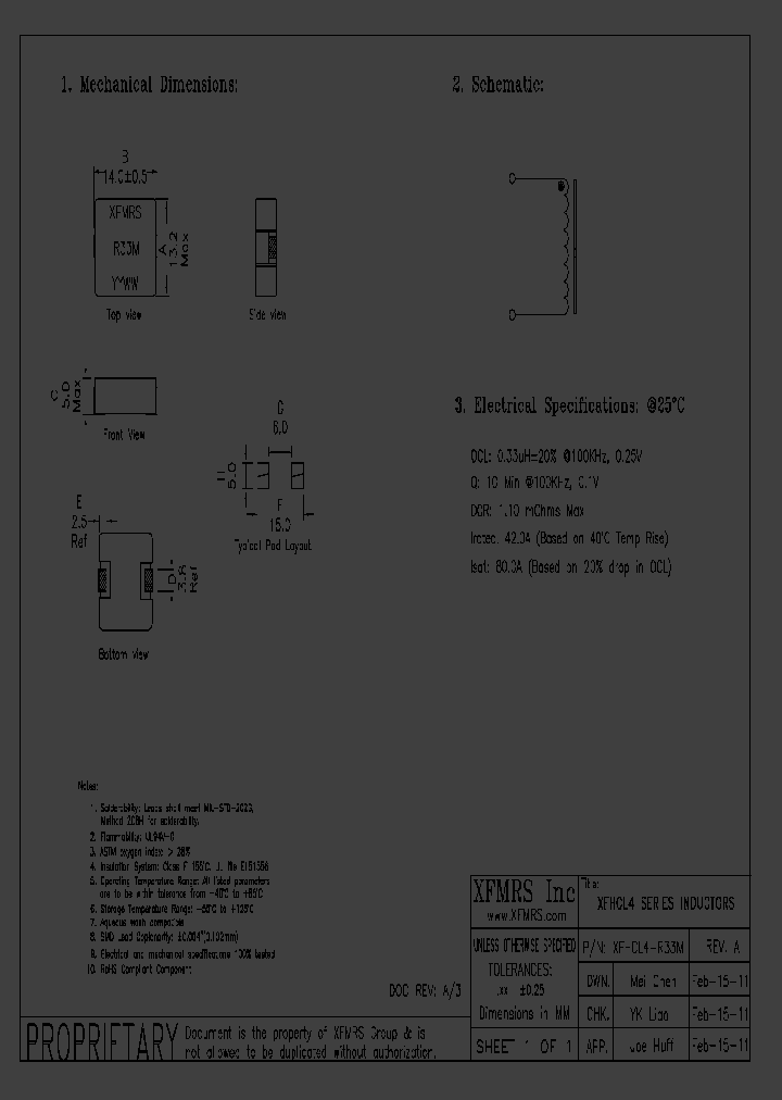 XFHCL4-R33M_1893046.PDF Datasheet