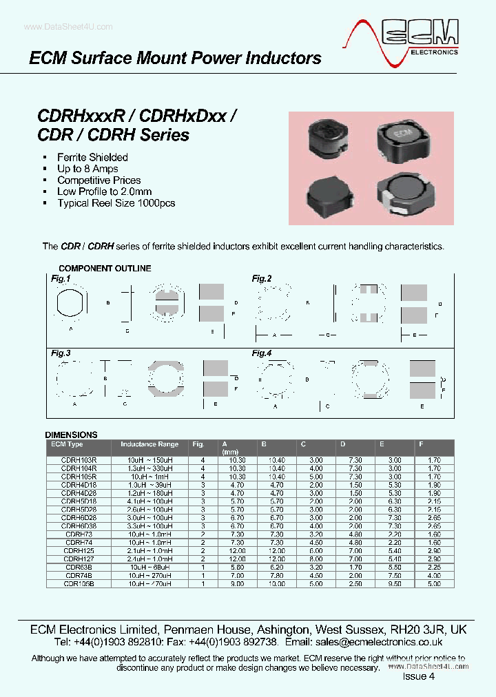 CDR63B_1887292.PDF Datasheet